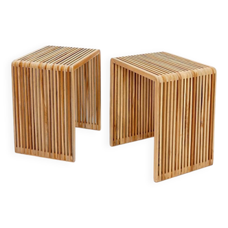 Paire de tables d'appoint