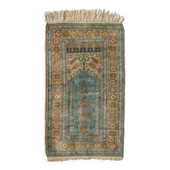 Tissé à la main - Tapis de prière vintage attrayant