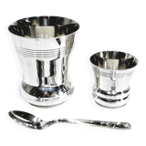 Silver-plated birth box