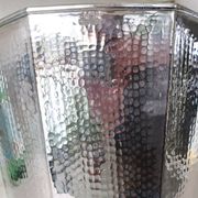 Champagne bucket circa 1960, Italian design Fratelli Cassetti, silver plated metal