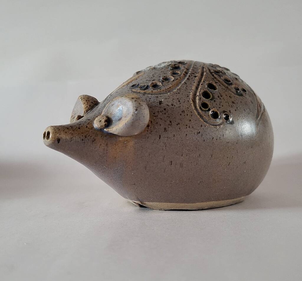 Scandinavian Studio Pottery Ceramic Mouse Signed
