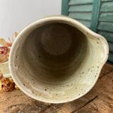 Pyrite stoneware pitcher