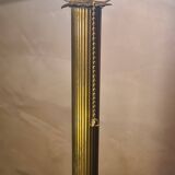 lampe de bureau 1920 bronze massif abat jour laiton , inter a tirette 63x43