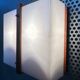 Lampe murale vintage – teck et plexiglas – RAAK