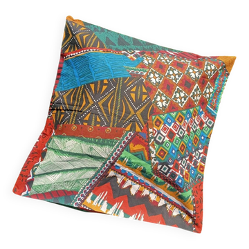 Ethnic colorful cushion