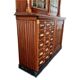 Armoire d’apothicaire Art Déco en acajou et marbre, 1909