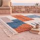 Magnificent authentic traditional Berber rug handmade 150/250 cm.