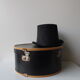 Black Suitcase for hats 60s.