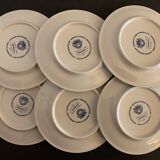 6 plates or under cups Villeroy and Boch, Acapulco model