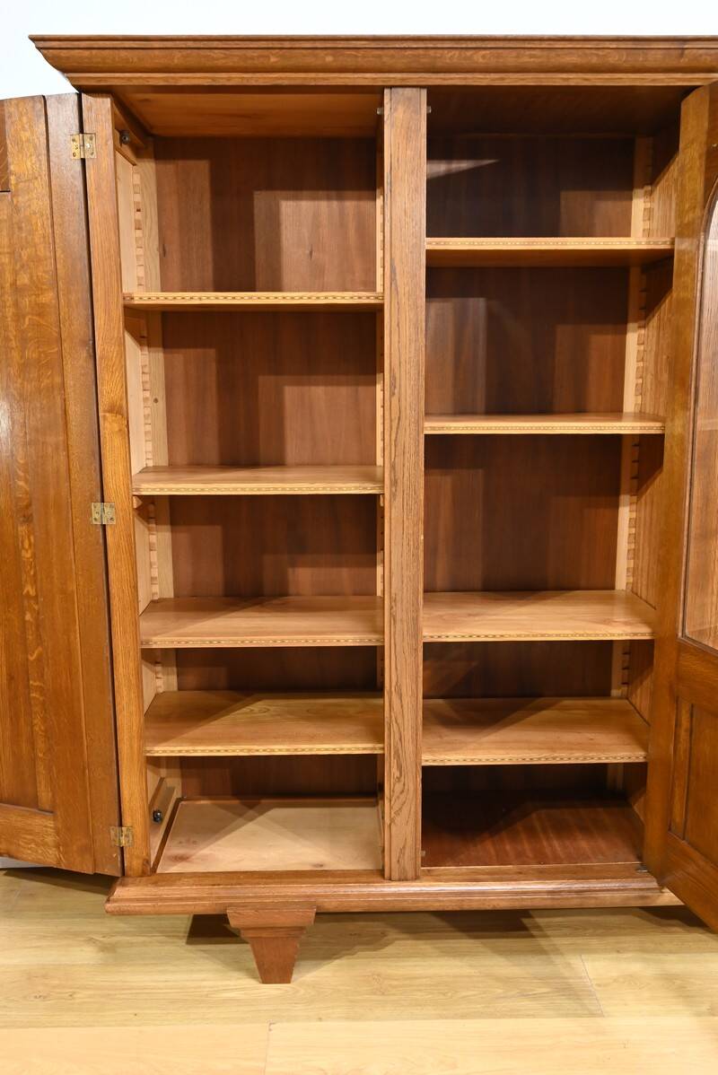 Oak bookcase, Art Deco period – 1940