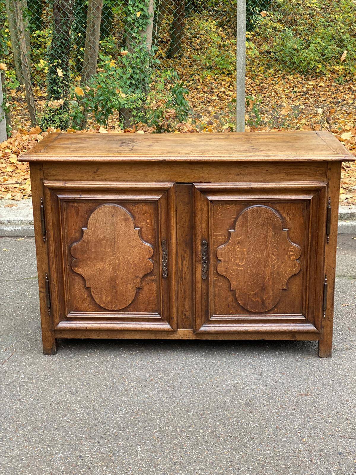 18th Century Solid Oak Farmhouse Buffet