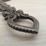 Hand mirror XIXth 28x13cm