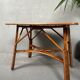 Table en rotin vintage – boho