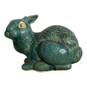 Grand lapin en céramique