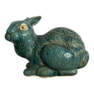 Large ceramic rabbit