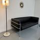 Vintage 1960s Arlus France brass four-light lamp post.