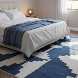 Handmade wool rug from Morocco 3 x 2 m