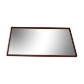 Miroir en teck de Aksel Kjersgaard Danemark 1960