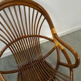 Rotan manou draai stoel