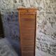 French antique wardrobe with curtain in oak, circa 1920–1930.