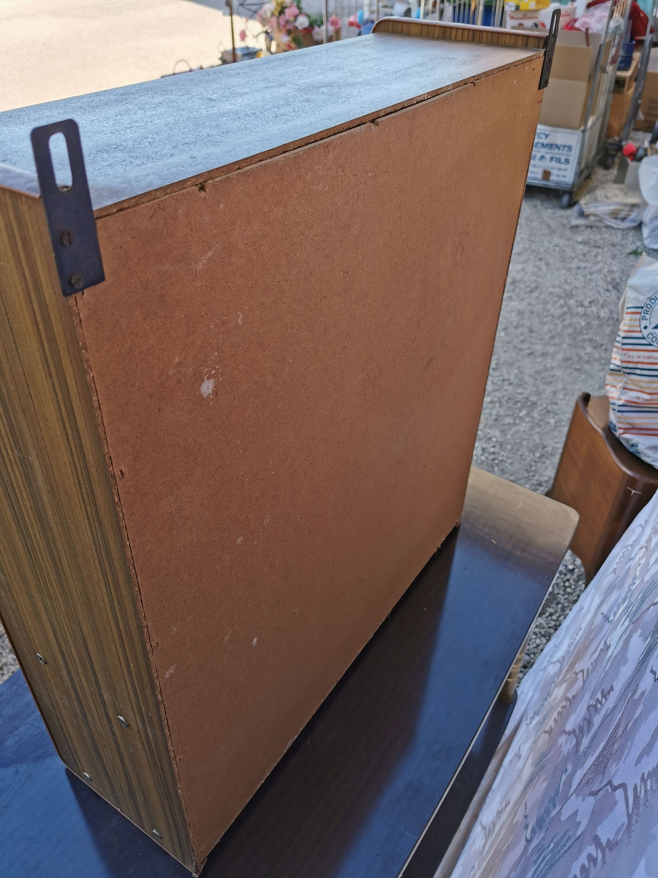 Vintage wall showcase