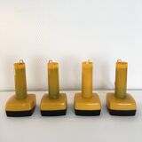 Vintage hanging lamp by Bent Karlby for A. Schroder, Kemi, 1970s