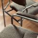 Paire de chaises vintage années 70