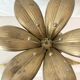 Brass flower, petal ashtray from the 60s and 70s