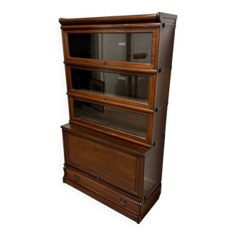 Antique globe wernicke bookcase