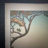 Lithographie par Henri Rivière Les Aspects de la Nature - Soir d'été