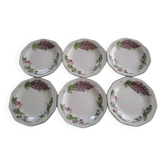 6 Assiettes a dessert The Chartwell Collection - Churchill England