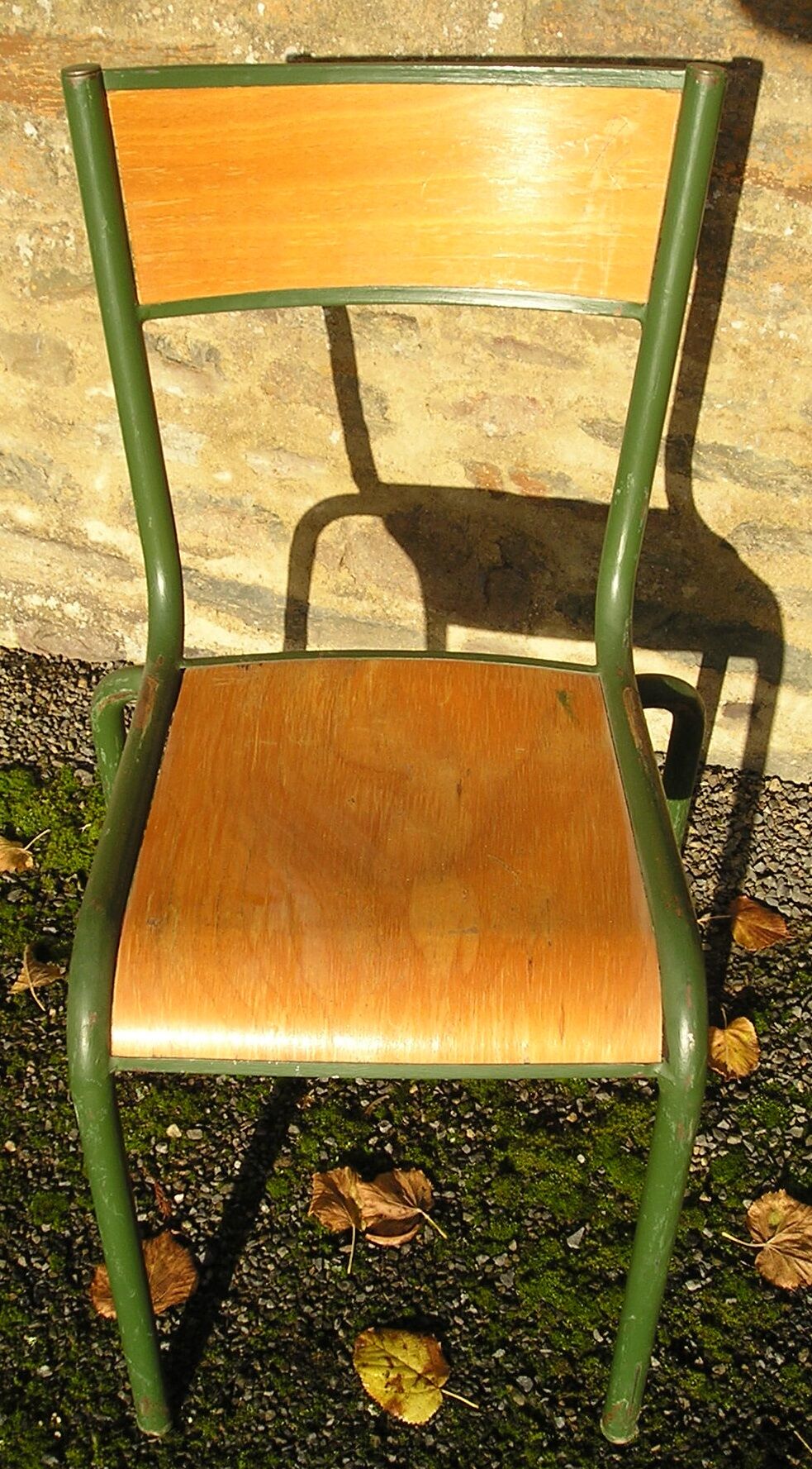 Pair of chairs of school Mulca