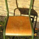 Pair of chairs of school Mulca