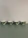 Set of 4 Chinese porcelain bowls, rooster patterns.