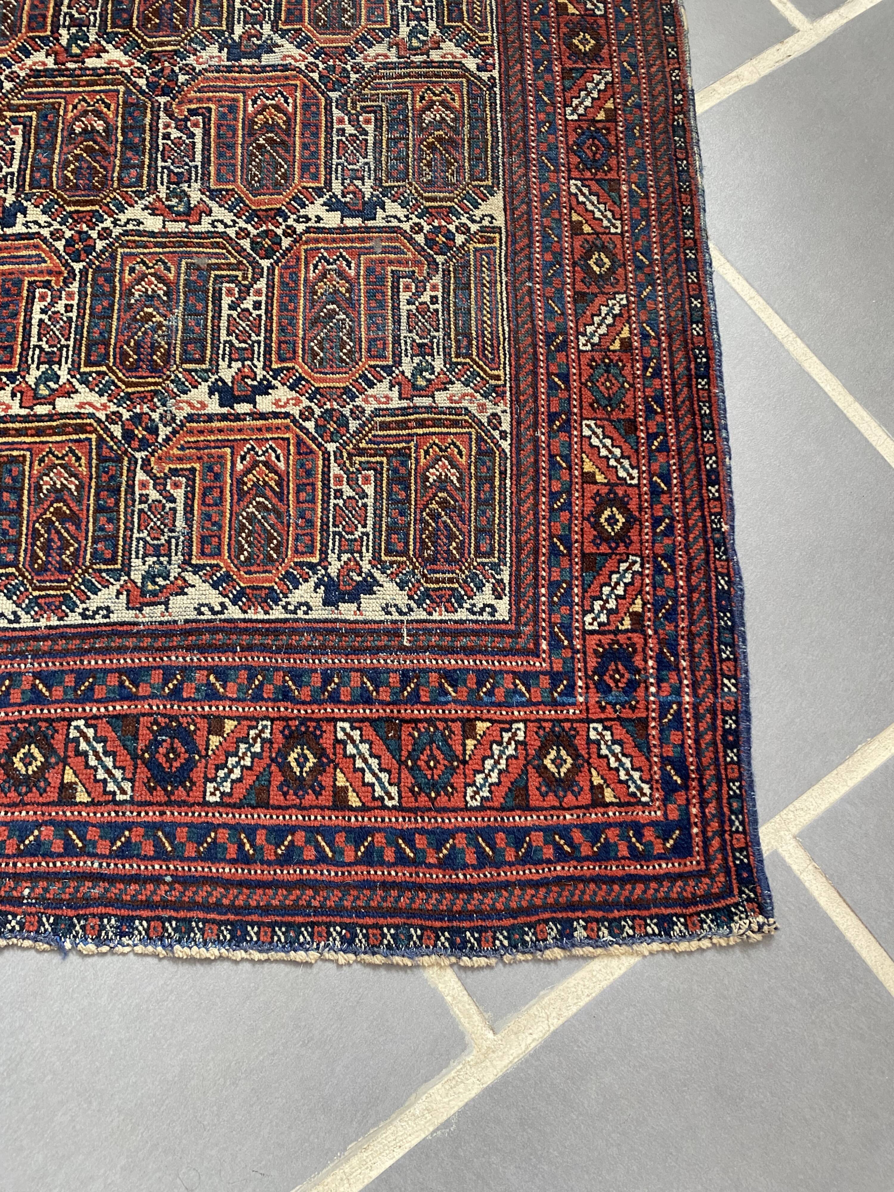 Handmade old oriental carpets