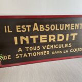 Painted garage panel