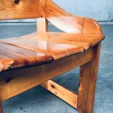 Set of Scandinavian Pine Side Chairs, Sweden, 1960s