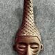 1950s Tutsi plaster mask signed Gorza (C)