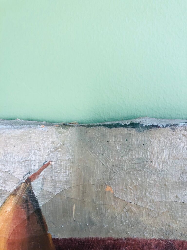 Still life with pears