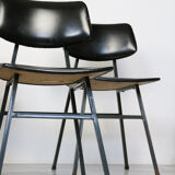 Mid-Century Minimalist Dining / Desk Chairs, Set of 2