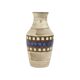 Vintage Bay Vase West Germany Ceramic Beige Brown Blue 619-35