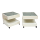 Space age night stands / side tables by Opal, Germany 1970