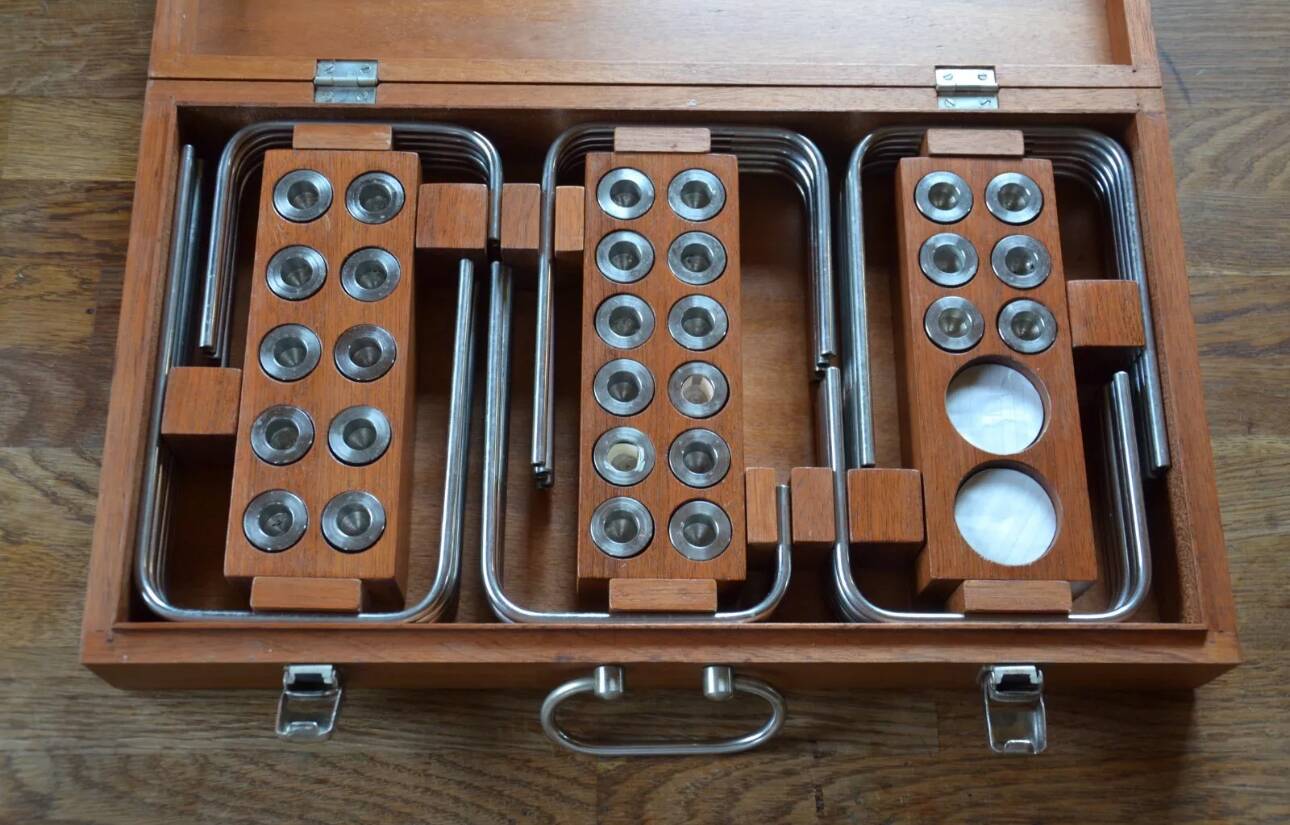 Vintage 60s modular candle holder