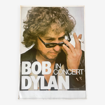 Bob Dylan promo Poster 80s