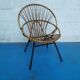Rattan armchair 1960
