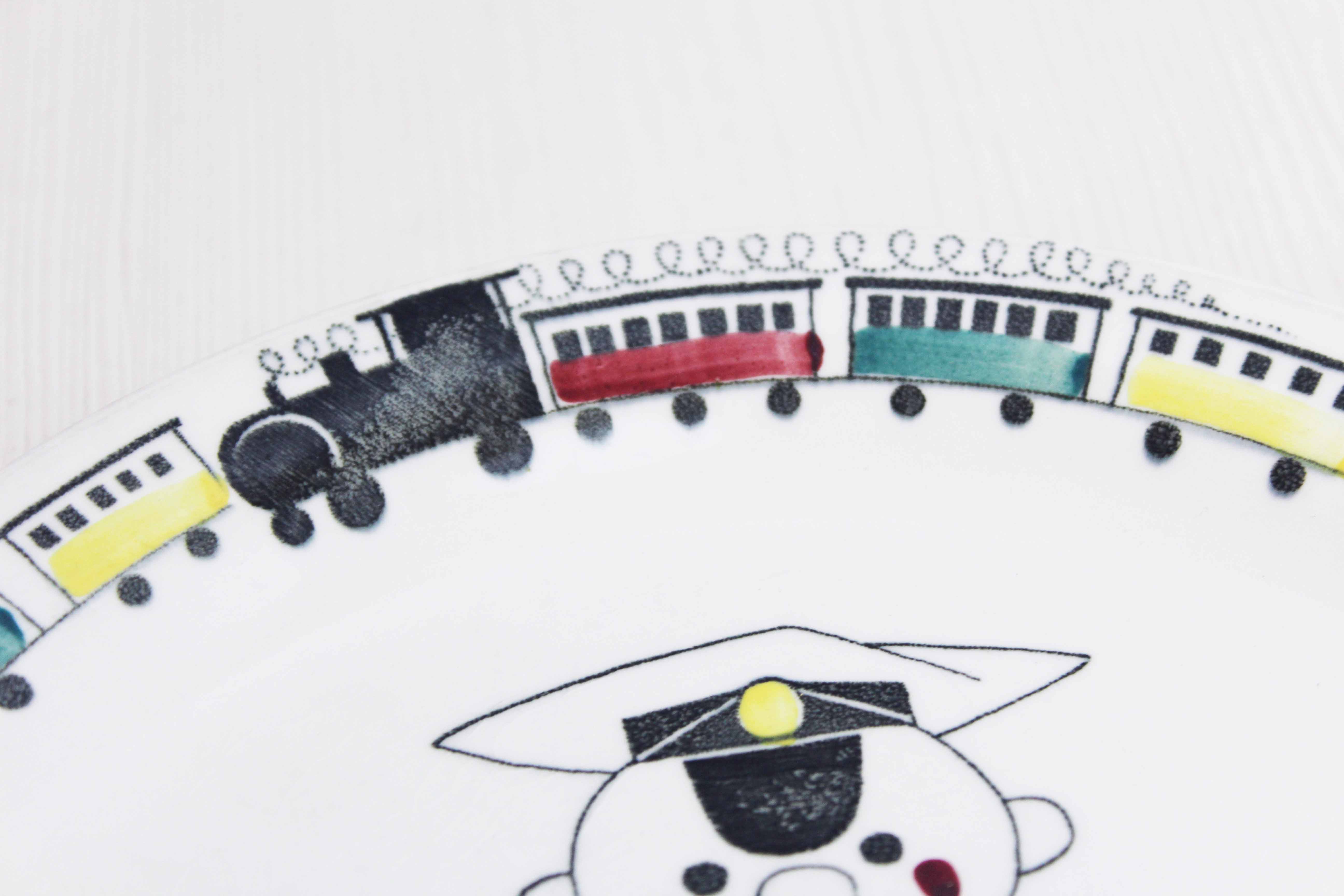 Rorstrand Tuff Tuff Children's Plate by Marianne Westman