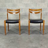 Pair of Scandinavian style chairs 1970