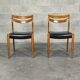 Paire de chaises style scandinave 1970