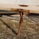 Antique camp bed