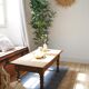Oak coffee table